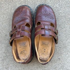 Mary Jane T Strap Doc Martens. Size 4 (mens) ox blood